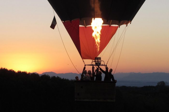 Montgolfières et Cie Annonay Ardèche Montgolfière Voyage voler vol Rhône-Alpes