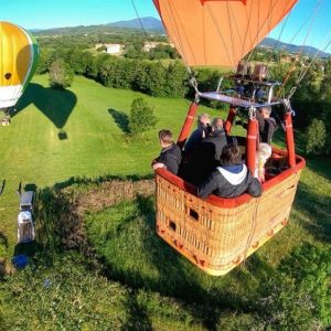 Montgolfières et Cie Annonay Ardèche Montgolfière Voyage voler vol Rhône-Alpes