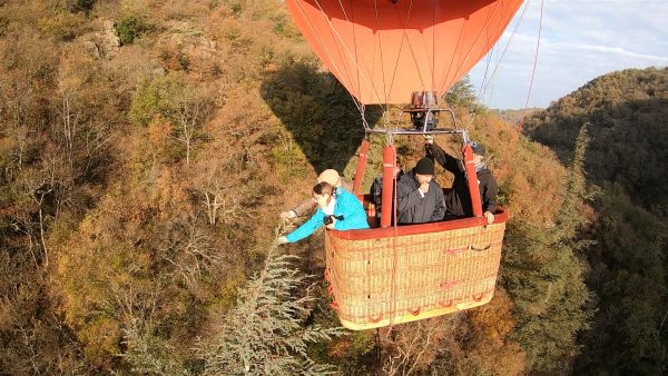 Montgolfières et Cie Annonay Ardèche Montgolfière découverte voler vol nature